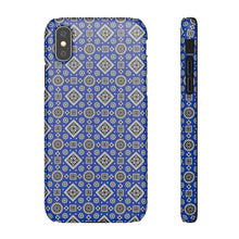 Load image into Gallery viewer, Ajrak Snap Case - Blue