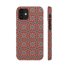 Load image into Gallery viewer, Ajrak Snap Case - Red
