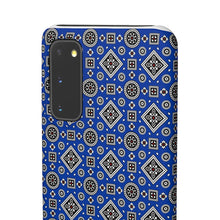 Load image into Gallery viewer, Ajrak Snap Case - Blue