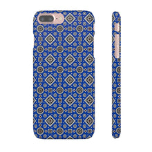 Load image into Gallery viewer, Ajrak Snap Case - Blue