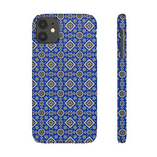 Load image into Gallery viewer, Ajrak Snap Case - Blue