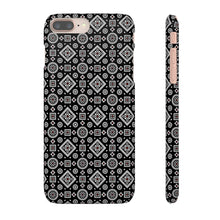 Load image into Gallery viewer, Ajrak Snap Case - Black