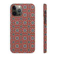 Load image into Gallery viewer, Ajrak Snap Case - Red