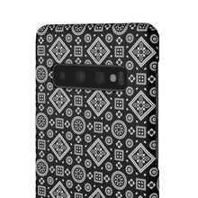 Load image into Gallery viewer, Ajrak Snap Case - Black