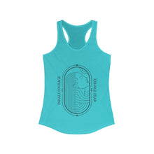 Load image into Gallery viewer, Inhale Courage Racerback Tank