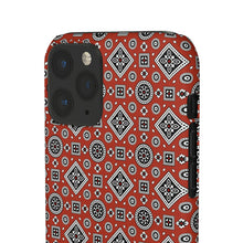 Load image into Gallery viewer, Ajrak Snap Case - Red