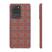 Load image into Gallery viewer, Ajrak Snap Case - Blue