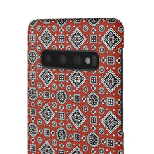 Load image into Gallery viewer, Ajrak Snap Case - Red