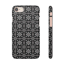 Load image into Gallery viewer, Ajrak Snap Case - Black