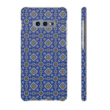 Load image into Gallery viewer, Ajrak Snap Case - Blue