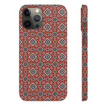 Load image into Gallery viewer, Ajrak Snap Case - Red