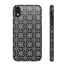 Load image into Gallery viewer, Ajrak Snap Case - Black