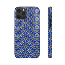 Load image into Gallery viewer, Ajrak Snap Case - Blue