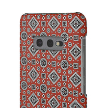 Load image into Gallery viewer, Ajrak Snap Case - Red