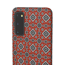 Load image into Gallery viewer, Ajrak Snap Case - Red