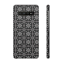 Load image into Gallery viewer, Ajrak Snap Case - Black