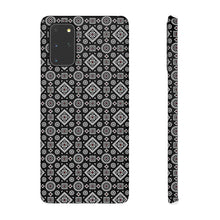 Load image into Gallery viewer, Ajrak Snap Case - Black