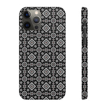 Load image into Gallery viewer, Ajrak Snap Case - Black