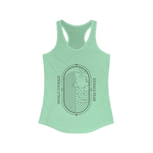 Load image into Gallery viewer, Inhale Courage Racerback Tank