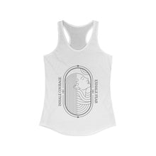 Load image into Gallery viewer, Inhale Courage Racerback Tank
