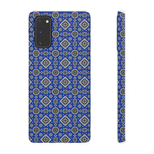 Load image into Gallery viewer, Ajrak Snap Case - Blue