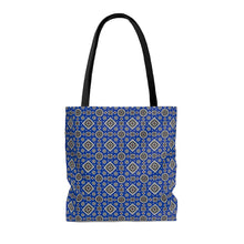 Load image into Gallery viewer, Ajrak Tote Bag - Blue