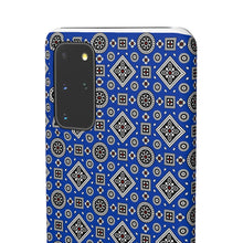 Load image into Gallery viewer, Ajrak Snap Case - Blue