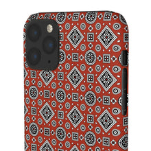 Load image into Gallery viewer, Ajrak Snap Case - Red
