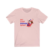 Load image into Gallery viewer, Eat, Sleep, Bhangra, Repeat Tee