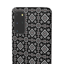 Load image into Gallery viewer, Ajrak Snap Case - Black