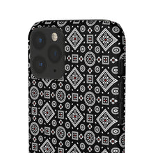 Load image into Gallery viewer, Ajrak Snap Case - Black