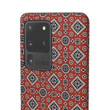 Load image into Gallery viewer, Ajrak Snap Case - Black