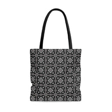 Load image into Gallery viewer, Ajrak Tote Bag - Black