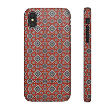 Load image into Gallery viewer, Ajrak Snap Case - Red