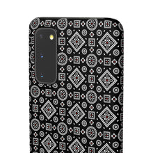 Load image into Gallery viewer, Ajrak Snap Case - Black