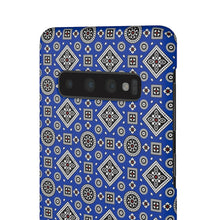 Load image into Gallery viewer, Ajrak Snap Case - Blue