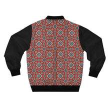 Load image into Gallery viewer, Ajrak Bomber Jacket - Red