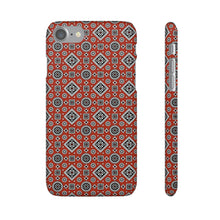 Load image into Gallery viewer, Ajrak Snap Case - Red