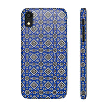Load image into Gallery viewer, Ajrak Snap Case - Blue