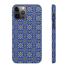 Load image into Gallery viewer, Ajrak Snap Case - Blue