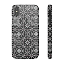 Load image into Gallery viewer, Ajrak Snap Case - Black