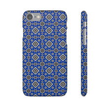 Load image into Gallery viewer, Ajrak Snap Case - Blue