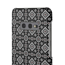 Load image into Gallery viewer, Ajrak Snap Case - Black