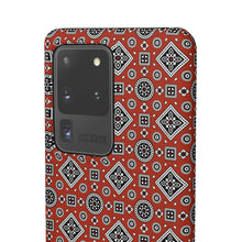 Load image into Gallery viewer, Ajrak Snap Case - Red