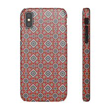 Load image into Gallery viewer, Ajrak Snap Case - Red