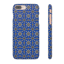 Load image into Gallery viewer, Ajrak Snap Case - Blue