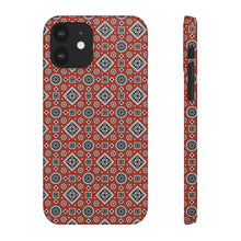 Load image into Gallery viewer, Ajrak Snap Case - Red