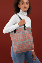 Load image into Gallery viewer, Ajrak Tote Bag - Red
