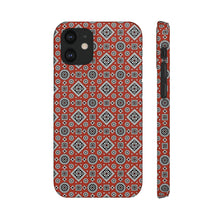 Load image into Gallery viewer, Ajrak Snap Case - Red
