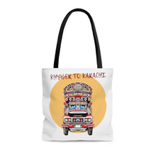 Load image into Gallery viewer, Khyber to Karachi Tote Bag
